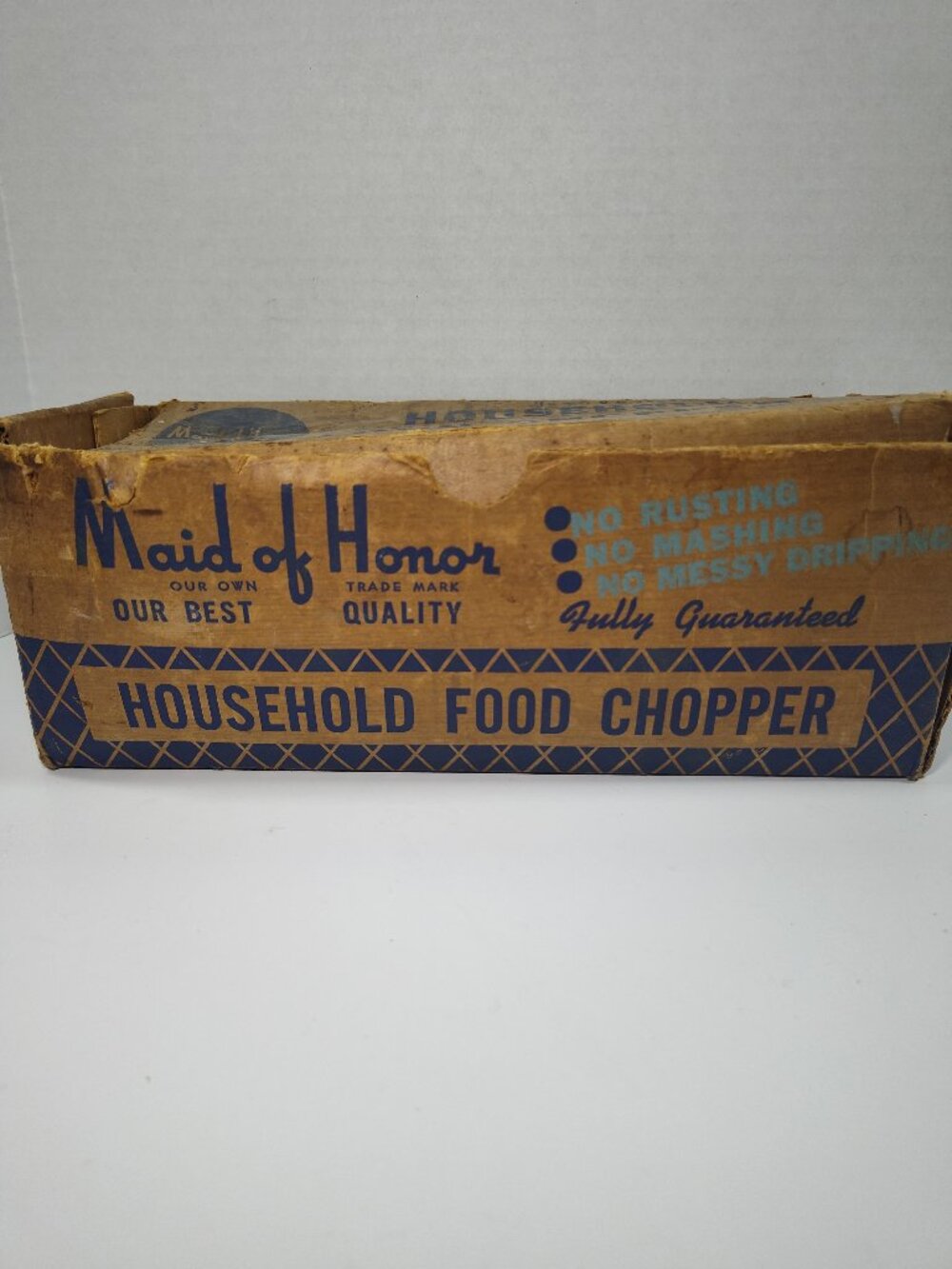 Vintage Maid of Honor Household Food Chopper No. 4702 Sears Roebuck w/ Box